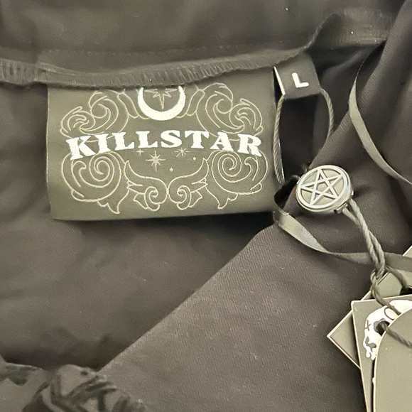 Killstar Amelie flocked mini skirt - Picture 7 of 7